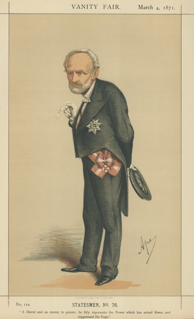 O Chevalier Charles Cadorna de Carlo Pellegrini